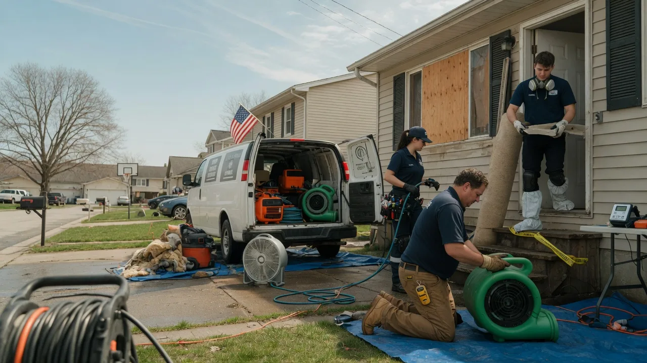 Water Damage Restoration in Paris, AR near me